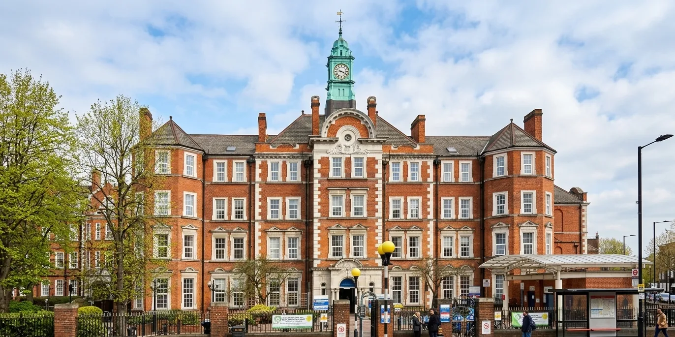 NHS hospital corridor, BVS ventilation works in live clinical environments